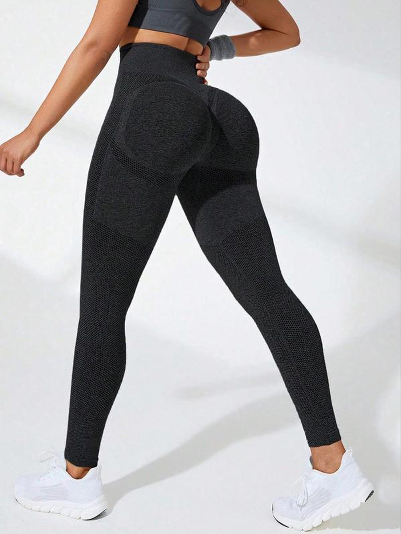 Women'S High Waist Sports Leggings, High Stretch Seamless Yoga Skinny Pants, Ladies Sportswear Clothing for Summer Indoor Outdoor Wear, Gym Legging for Women, Yoga Leggings Pants, Tight Leggings, Gym Clothing, Yoga Training Pants