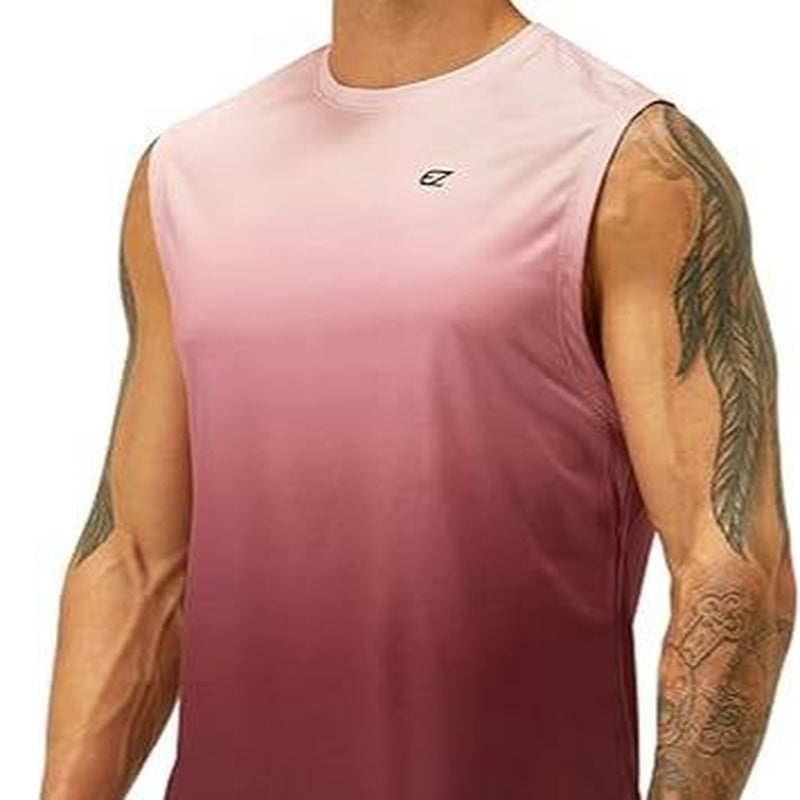 Men'S Workout Sleeveless Shirts Quick Dry Muscle Swim Shirt Gym Fitness Running Beach Tank Tops