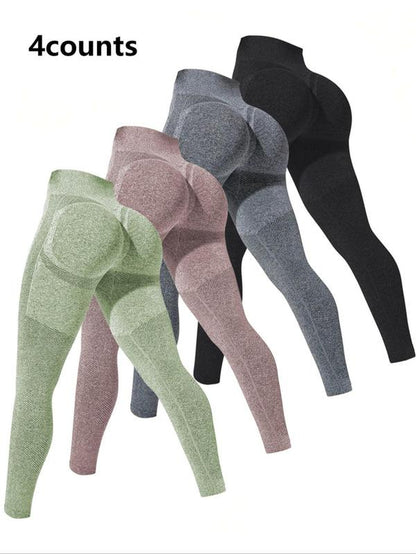 Women'S High Waist Sports Leggings, High Stretch Seamless Yoga Skinny Pants, Ladies Sportswear Clothing for Summer Indoor Outdoor Wear, Gym Legging for Women, Yoga Leggings Pants, Tight Leggings, Gym Clothing, Yoga Training Pants
